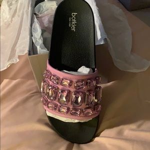 Botkier jeweled pool slides-worn in house once